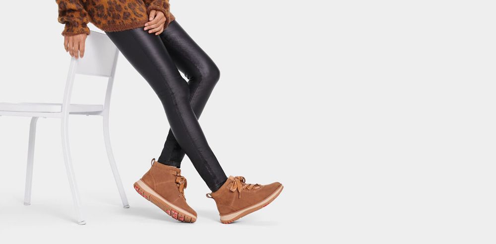 Ugg Sneakers Canada - Ugg Women's Lakesider Ankle Brown